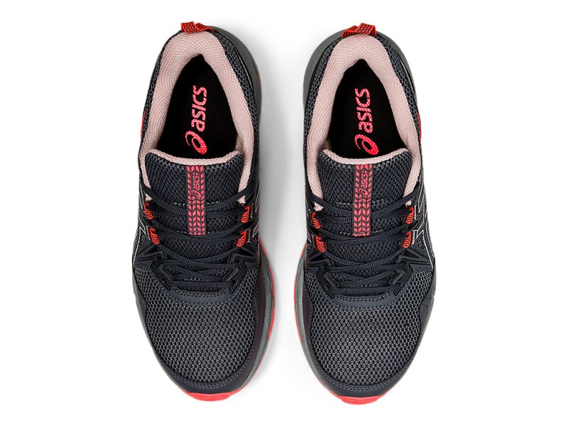 Tenis Para Trail Running Asics Gel-ventuRE 8 (D) Mujer Grises Coral Claro | MX2188-741