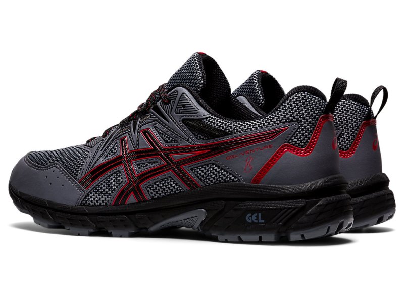 Tenis Para Trail Running Asics Gel-ventuRE 8 (4E) Hombre Grises Negros | MX2468-852