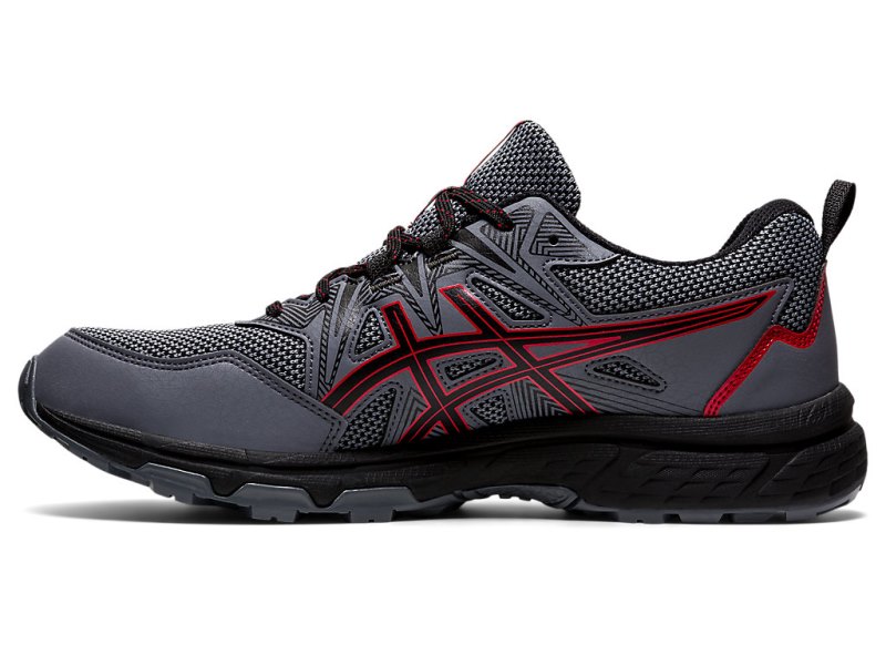 Tenis Para Trail Running Asics Gel-ventuRE 8 (4E) Hombre Grises Negros | MX2468-852