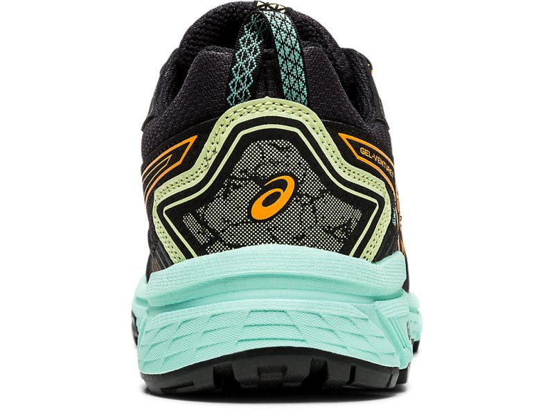 Tenis Para Trail Running Asics Gel-ventuRE 7 (D) Mujer Negros Naranjas | MX2487-286