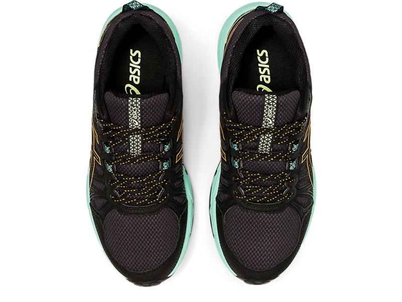 Tenis Para Trail Running Asics Gel-ventuRE 7 (D) Mujer Negros Naranjas | MX2487-286