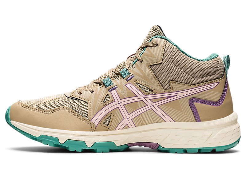 Tenis Para Trail Running Asics Gel-ventuRE 8 MT Mujer Beige Rosas | MX2602-195