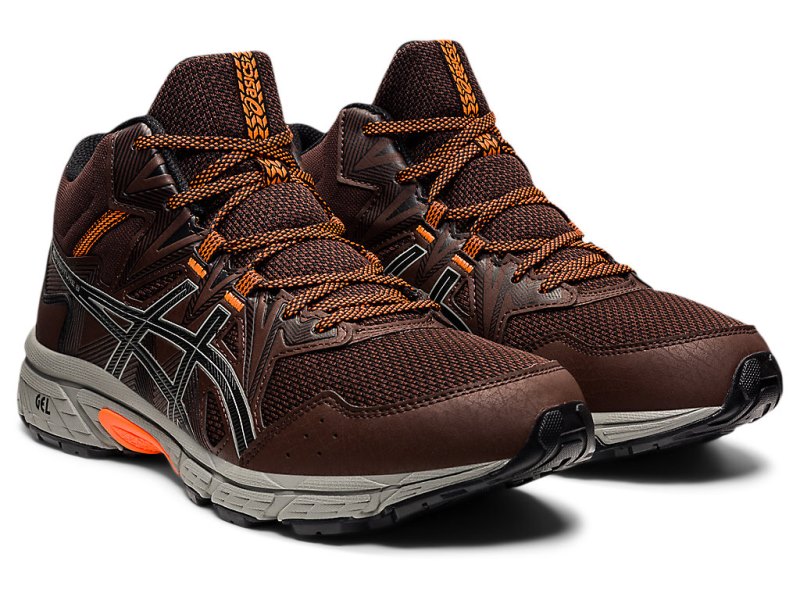 Tenis Para Trail Running Asics Gel-ventuRE 8 MT Hombre Cafes Grises | MX2694-670