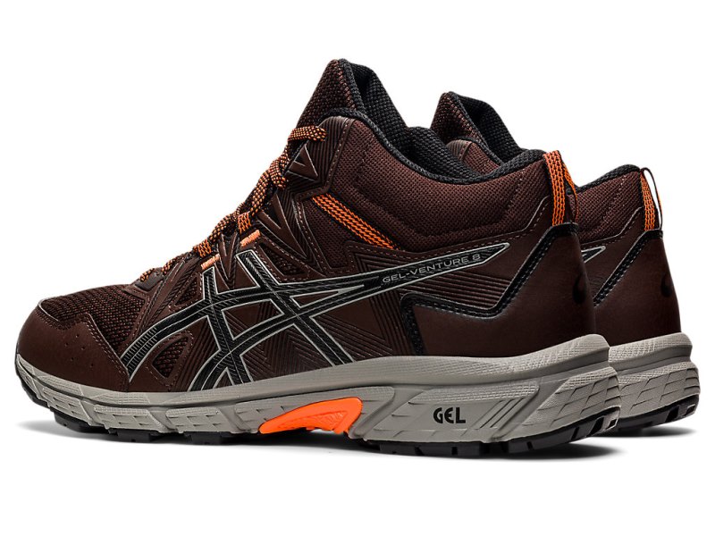 Tenis Para Trail Running Asics Gel-ventuRE 8 MT Hombre Cafes Grises | MX2694-670