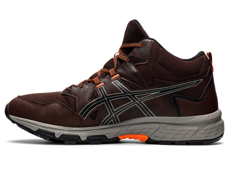 Tenis Para Trail Running Asics Gel-ventuRE 8 MT Hombre Cafes Grises | MX2694-670