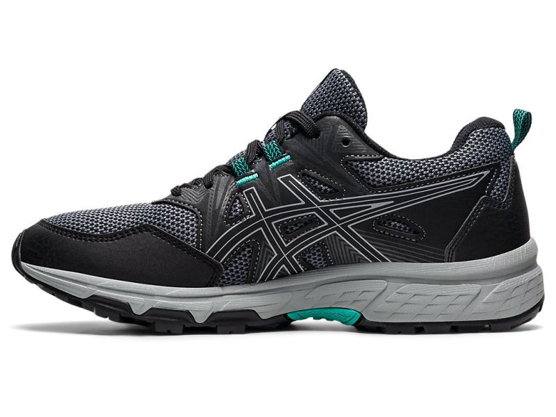 Tenis Para Trail Running Asics Gel-ventuRE 8 (D) Mujer Negros Grises | MX4635-855