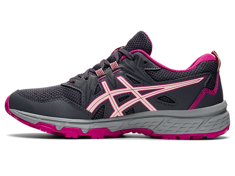 Tenis Para Trail Running Asics Gel-ventuRE 8 Mujer Grises Turquesa | MX4911-696