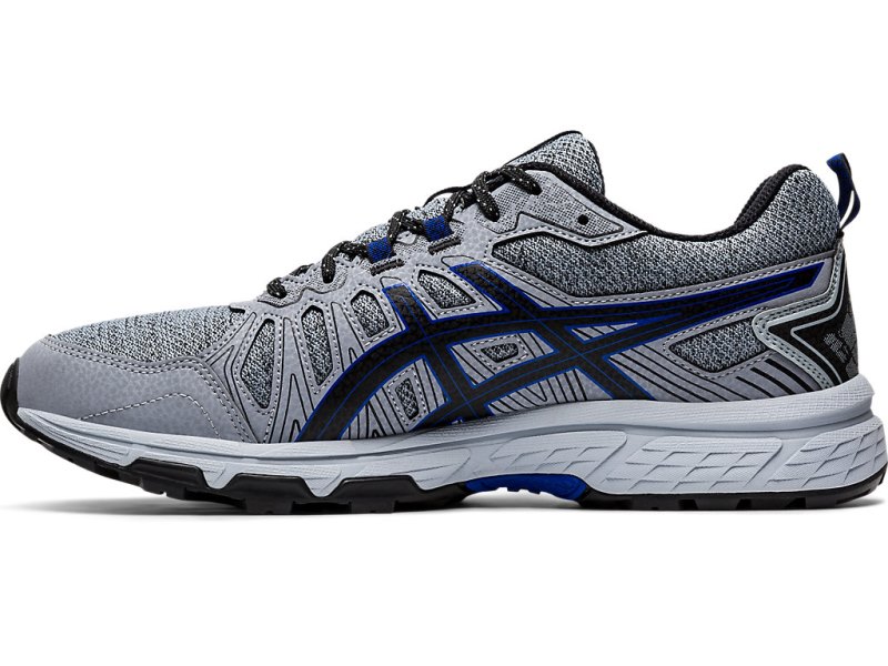 Tenis Para Trail Running Asics Gel-ventuRE 7 MX Hombre Grises Azules | MX5813-985