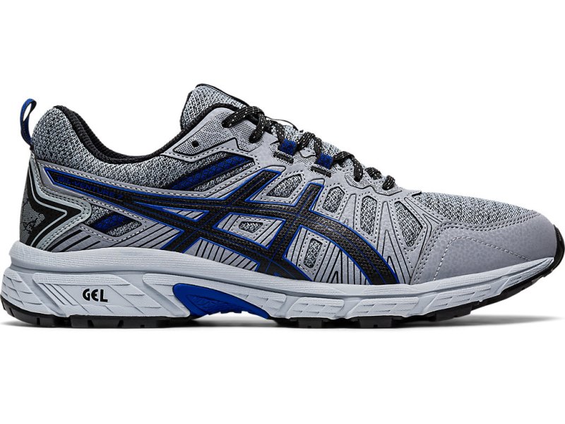 Tenis Para Trail Running Asics Gel-ventuRE 7 MX Hombre Grises Azules | MX5813-985