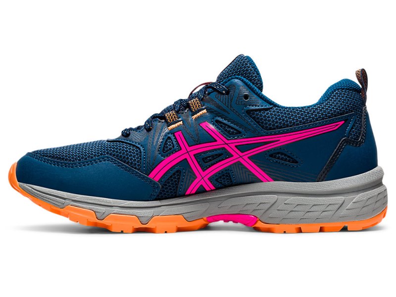 Tenis Para Trail Running Asics Gel-ventuRE 8 (D) Mujer Azules Rosas | MX5983-894