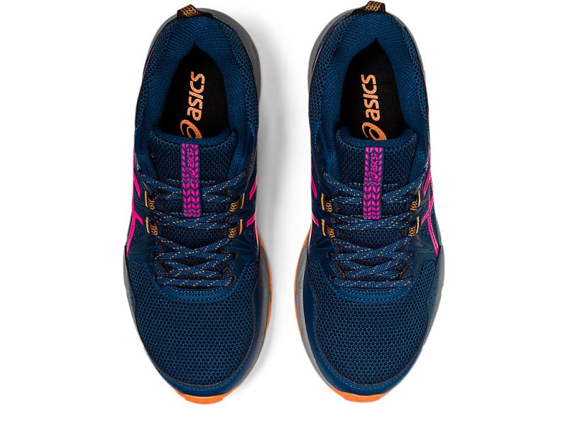 Tenis Para Trail Running Asics Gel-ventuRE 8 (D) Mujer Azules Rosas | MX5983-894