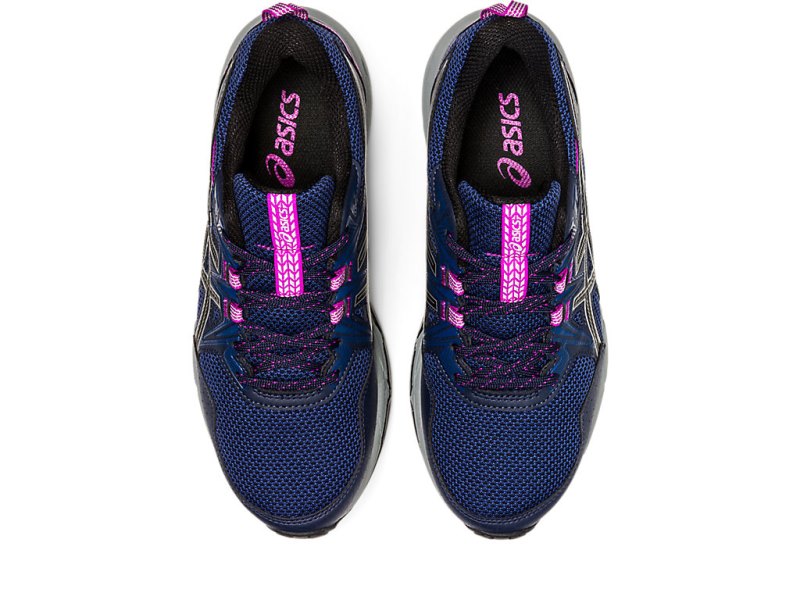 Tenis Para Trail Running Asics Gel-ventuRE 8 (D) Mujer Negros Plateados | MX6978-231