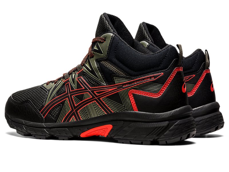 Tenis Para Trail Running Asics Gel-ventuRE 8 MT Hombre Negros Rosas | MX7214-656