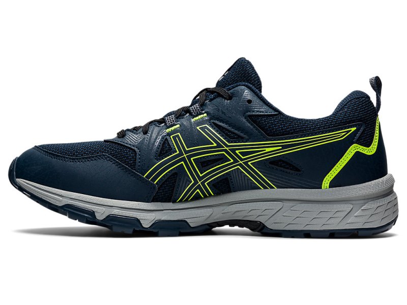 Tenis Para Trail Running Asics Gel-ventuRE 8 Hombre Azules Verdes | MX7269-579