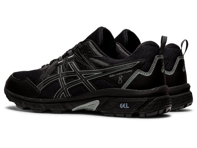 Tenis Para Trail Running Asics Gel-ventuRE 8 (4E) Hombre Negros Negros | MX8742-954