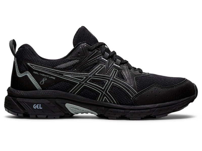 Tenis Para Trail Running Asics Gel-ventuRE 8 (4E) Hombre Negros Negros | MX8742-954