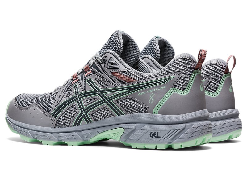 Tenis Para Trail Running Asics Gel-ventuRE 8 (D) Mujer Grises Grises | MX9252-752