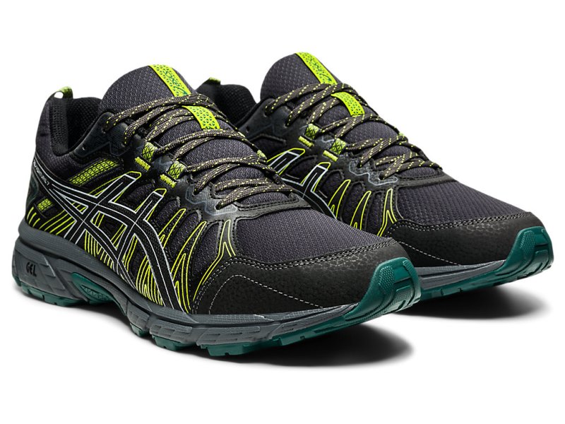 Tenis Para Trail Running Asics Gel-ventuRE 7 Hombre Negros Negros | MX9278-485