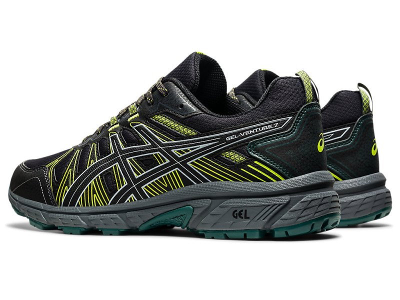 Tenis Para Trail Running Asics Gel-ventuRE 7 Hombre Negros Negros | MX9278-485