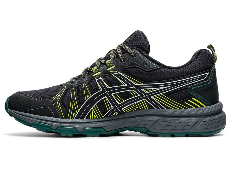 Tenis Para Trail Running Asics Gel-ventuRE 7 Hombre Negros Negros | MX9278-485