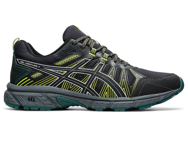 Tenis Para Trail Running Asics Gel-ventuRE 7 Hombre Negros Negros | MX9278-485