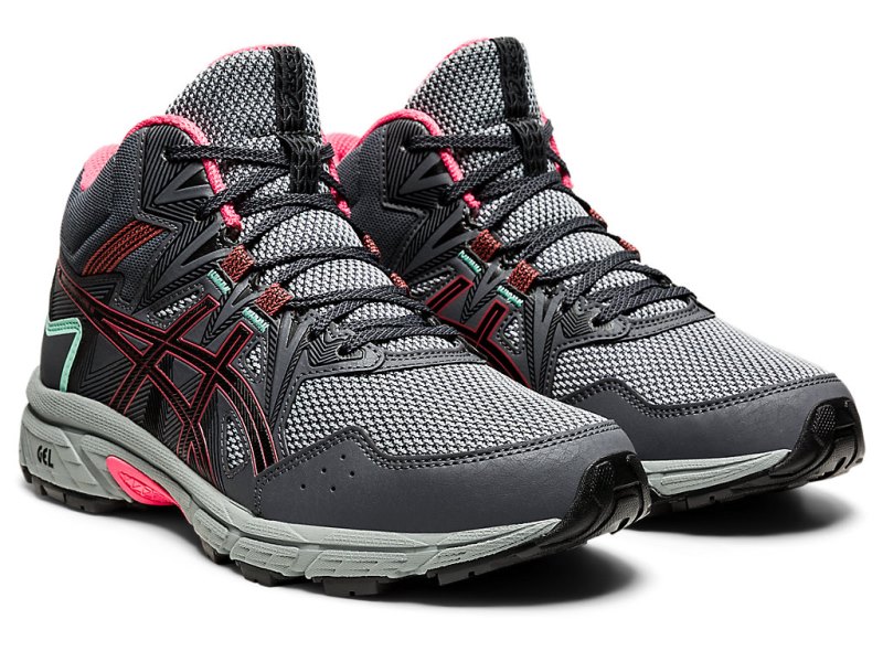 Tenis Para Trail Running Asics Gel-ventuRE 8 MT Mujer Grises Rosas | MX9362-785