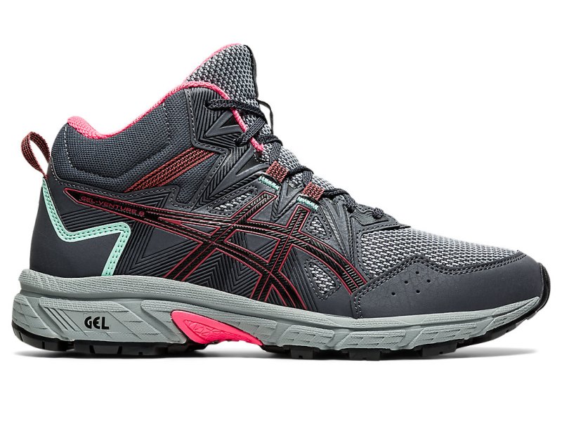 Tenis Para Trail Running Asics Gel-ventuRE 8 MT Mujer Grises Rosas | MX9362-785