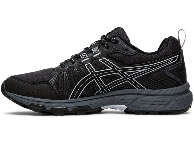 Tenis Para Trail Running Asics Gel-ventuRE 7 (D) Mujer Negros Grises | MX9378-657