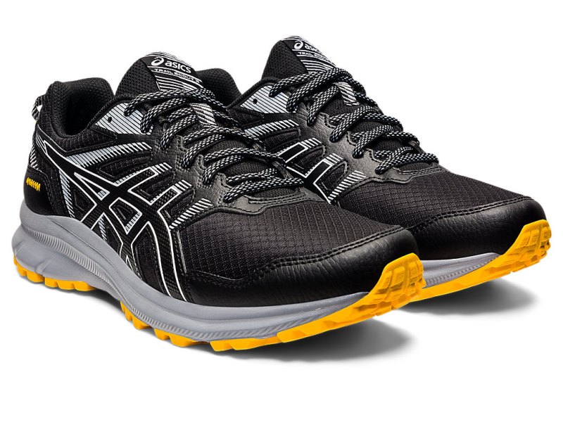 Tenis Para Trail Running Asics Trail Scout 2 Hombre Negros Blancos | MX0522-404