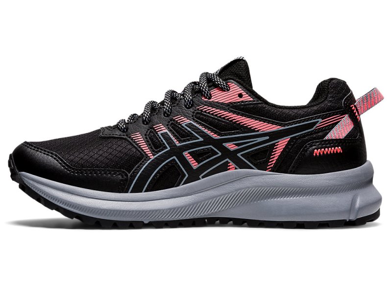 Tenis Para Trail Running Asics Trail Scout 2 Mujer Negros Grises | MX3468-793