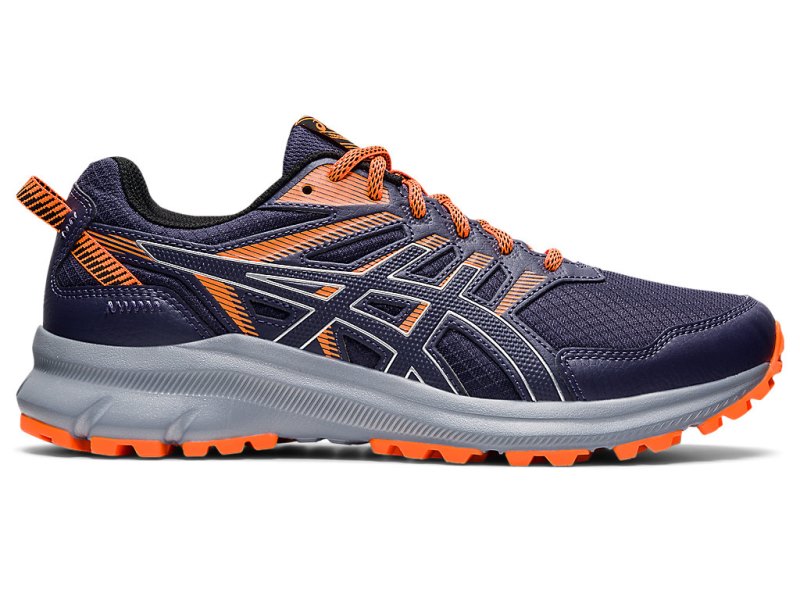 Tenis Para Trail Running Asics Trail Scout 2 Hombre Azules Plateados | MX6859-857