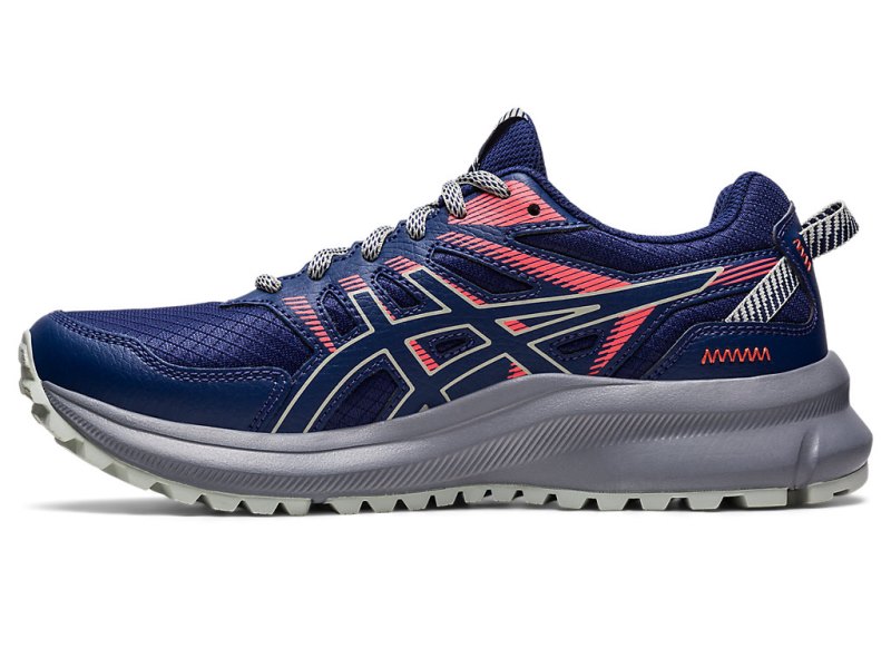 Tenis Para Trail Running Asics Trail Scout 2 Mujer Azules Azules Verde Oliva Claro | MX9592-329