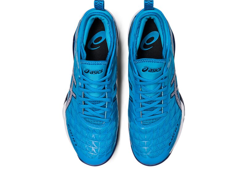 Tenis de Voleibol Asics Blast FF 3 Hombre Azules Azules Azules | MX7661-365