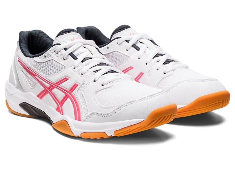 Tenis de Voleibol Asics Gel-rocket 10 Mujer Blancos Rosas | MX1710-147