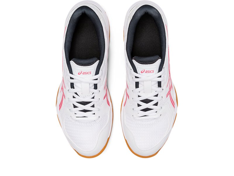 Tenis de Voleibol Asics Gel-rocket 10 Mujer Blancos Rosas | MX1710-147