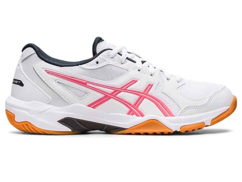 Tenis de Voleibol Asics Gel-rocket 10 Mujer Blancos Rosas | MX1710-147