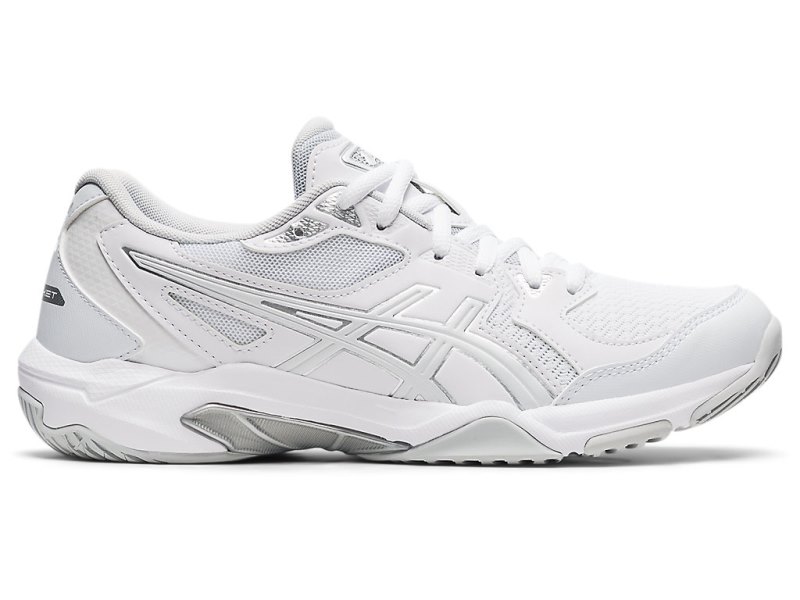 Tenis de Voleibol Asics Gel-rocket 10 Mujer Blancos Blancos | MX2037-199