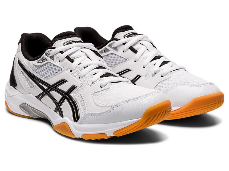 Tenis de Voleibol Asics Gel-rocket 10 Mujer Blancos Negros | MX4723-726