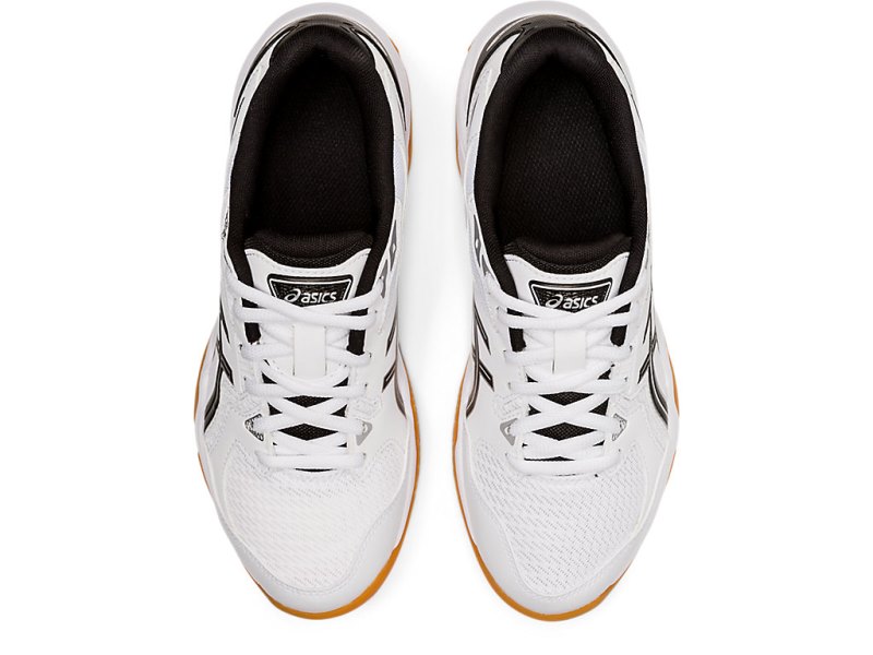 Tenis de Voleibol Asics Gel-rocket 10 Mujer Blancos Negros | MX4723-726