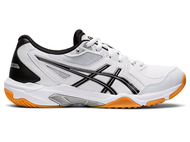 Tenis de Voleibol Asics Gel-rocket 10 Mujer Blancos Negros | MX4723-726