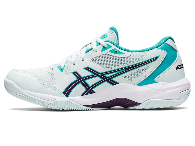 Tenis de Voleibol Asics Gel-rocket 10 Mujer Azules Claro Morados Oscuro | MX5914-670