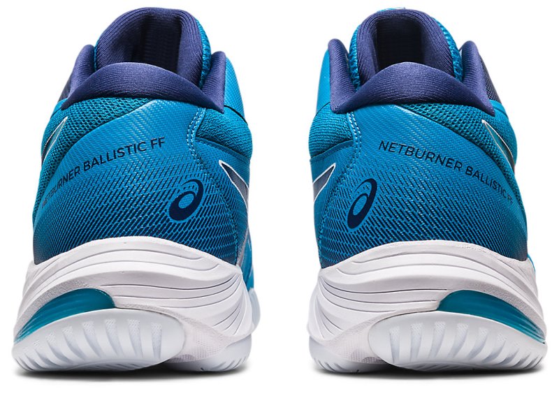 Tenis de Voleibol Asics Netburner Ballistic FF MT 3 Hombre Azules Azules Azules | MX3627-465