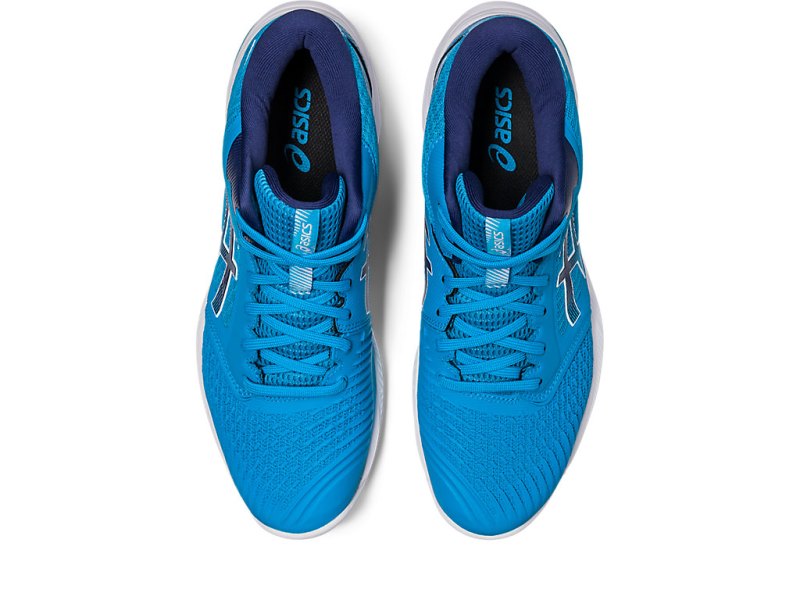 Tenis de Voleibol Asics Netburner Ballistic FF MT 3 Hombre Azules Azules Azules | MX3627-465