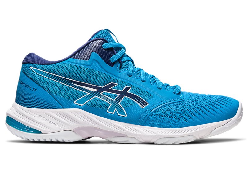 Tenis de Voleibol Asics Netburner Ballistic FF MT 3 Hombre Azules Azules Azules | MX3627-465