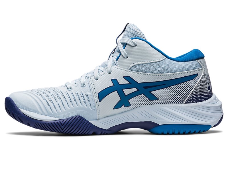 Tenis de Voleibol Asics Netburner Ballistic FF MT 3 Mujer Azules Claro Azules Azules | MX4262-144