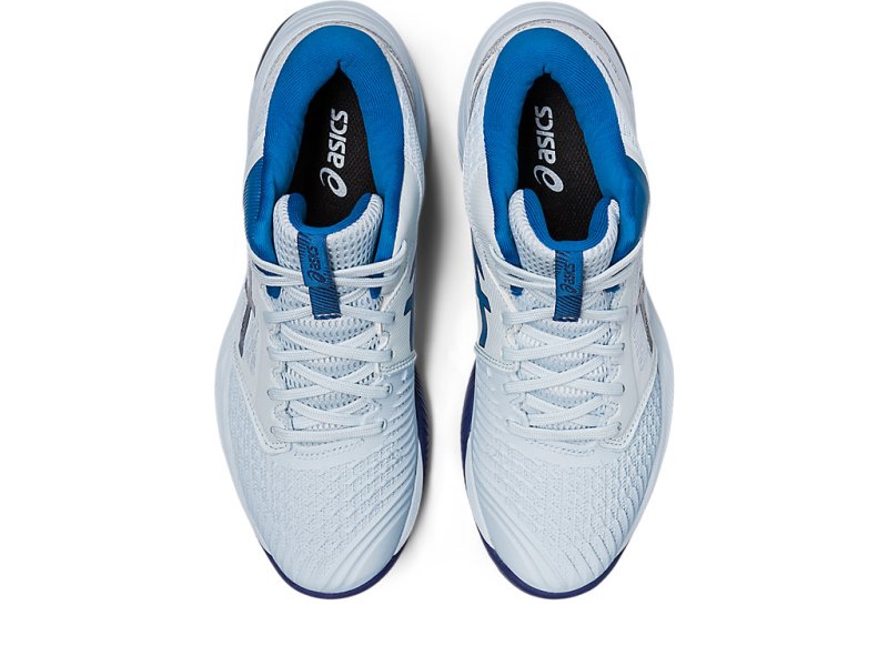 Tenis de Voleibol Asics Netburner Ballistic FF MT 3 Mujer Azules Claro Azules Azules | MX4262-144