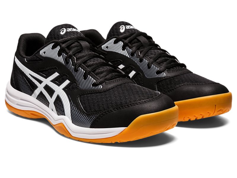 Tenis de Voleibol Asics Upcourt 5 Hombre Negros Blancos | MX5139-425