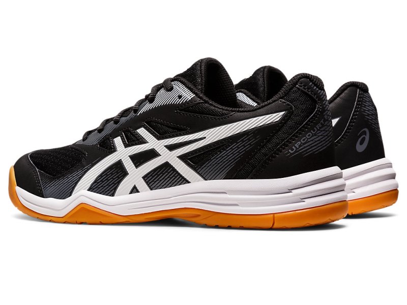 Tenis de Voleibol Asics Upcourt 5 Hombre Negros Blancos | MX5139-425