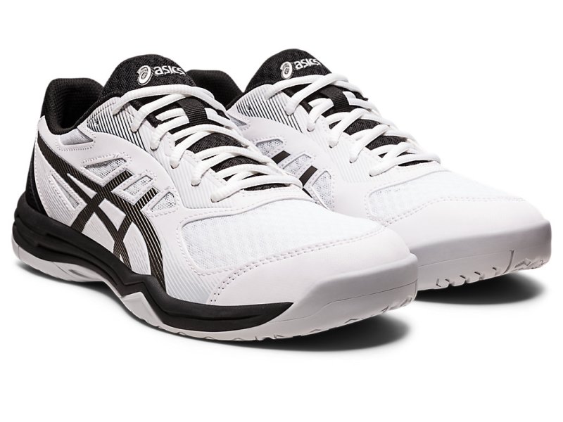 Tenis de Voleibol Asics Upcourt 5 Hombre Blancos Negros | MX9907-545