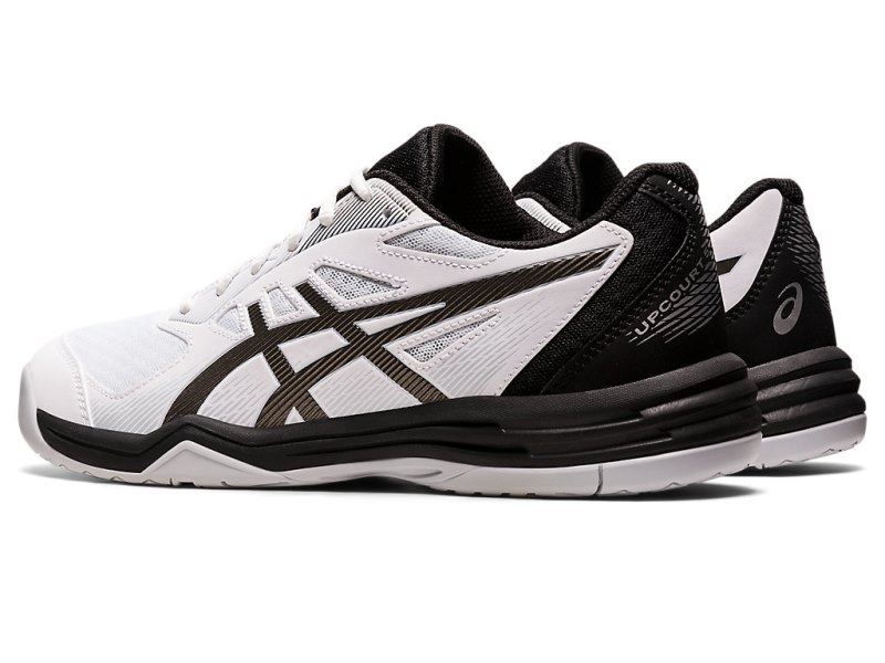 Tenis de Voleibol Asics Upcourt 5 Hombre Blancos Negros | MX9907-545